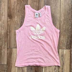 adidas Men’s size M Pink Trefoil Tank Top